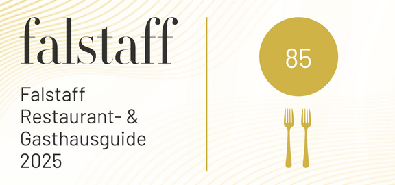 Restaurant Seestern erreicht 85 Punkte im Falstaff Guide 2025. Falstaff Restaurant- & Gasthausguide 2025 – 85 Punkte und zwei Gabeln für das Restaurant Seestern.